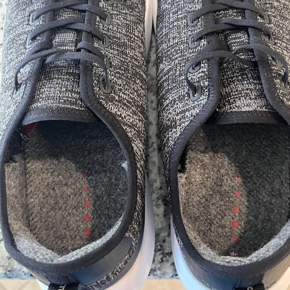 Peter Millar Hyperlight Glide Sneakers Men's 12.5 Iron Knit MF19EF02 - Picture 10 of 12